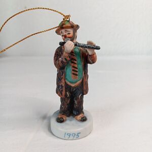 Emmett Kelly Circus Clown Collection Ornament 1995 by Dave Grossman 3-1/2'
